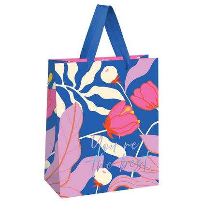 Пакет подарочный 18*23*10 см "Цветочный сад", ламинированный