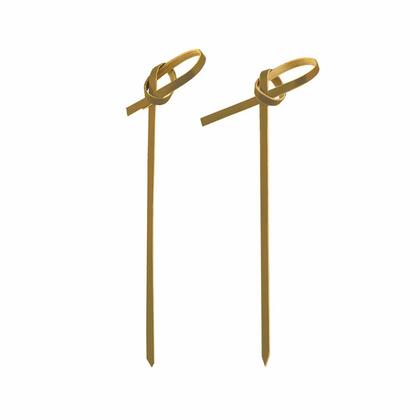 Пика узелок 9 см, бамбук 100 шт./упак