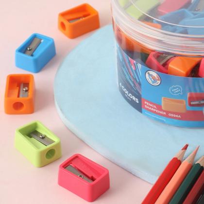 Точилка на 1 отв. "iSelect" ассорти