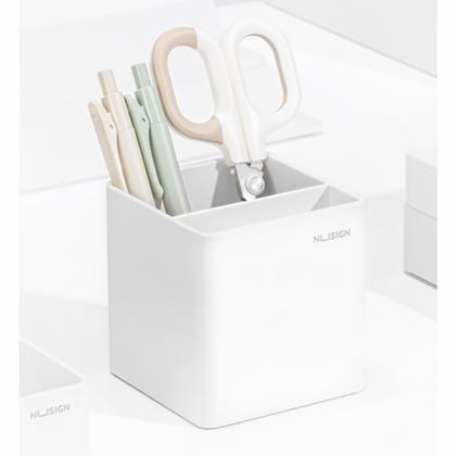 Подставка д/ручек "Nusign" пласт., 2 дел., лазурный