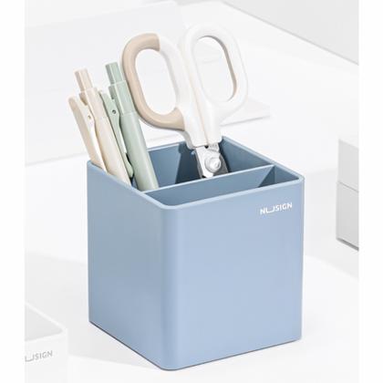 Подставка д/ручек "Nusign" пласт., 2 дел., зеленый