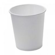 Стакан картонный 250мл, 1сл., 50шт/упак, цв.белый