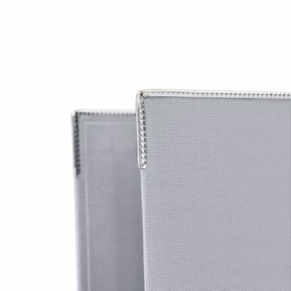 Папка регистратор А4, ПВХ, 75 мм. "Yesli:" серый