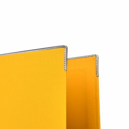 Папка регистратор А4, ПВХ, 75 мм. "Yesli:" серый