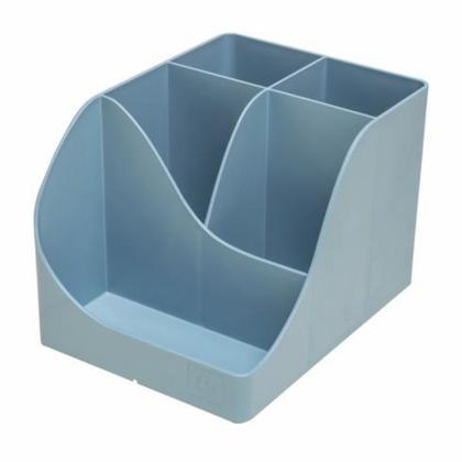 Подставка д/ручек "Autentik" пласт., 5 дел., шалфейно-зеленый