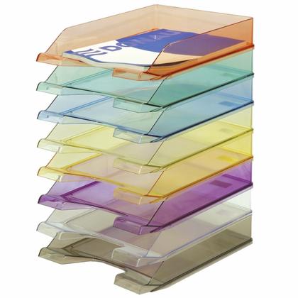 модуль горизонтальный "Donau" пласт., прозрачный синий