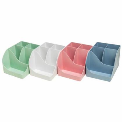 Подставка д/ручек "Autentik" пласт., 5 дел., конфетно-розовый