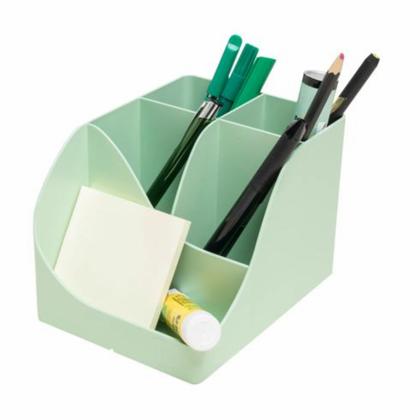 Подставка д/ручек "Autentik" пласт., 5 дел., конфетно-розовый