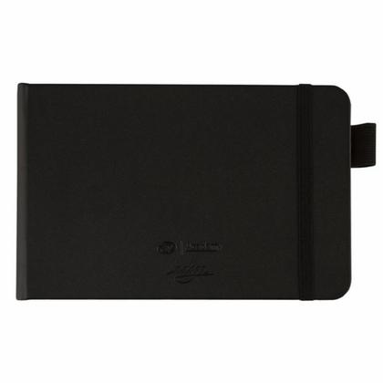Скетчбук "Ладога" 14*9 см, 140 г/м2, 80 л., черный
