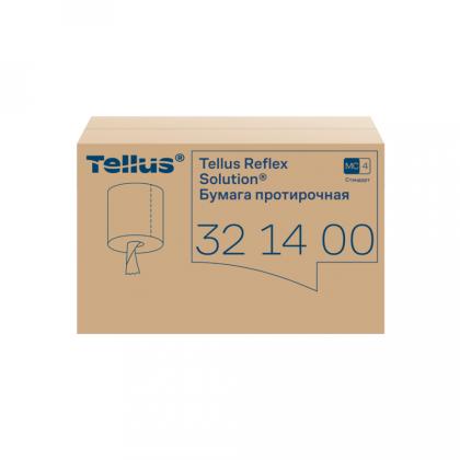 Протирочная бумага Tellus Reflex Стандарт c центральной вытяжкой, 1-сл., 270м, MC4