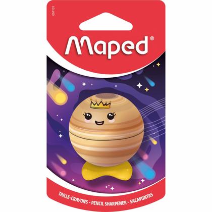 Точилка на 1 отв. "Planet" ассорти, блистер