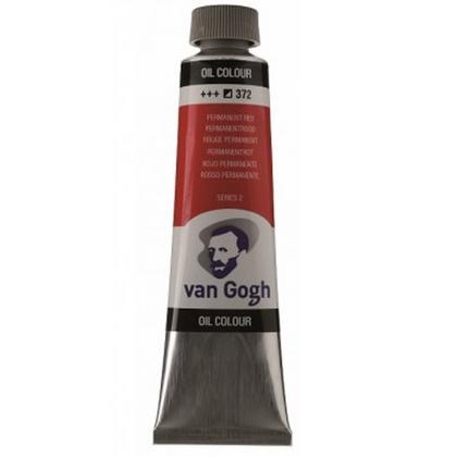 Краски масляные "Van Gogh" 372 красный прочный 40 мл., туба