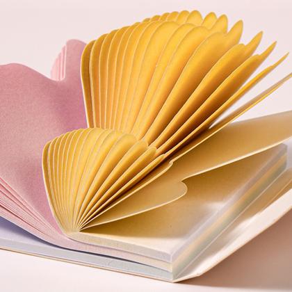 Бумага д/з на кл. осн. 115*80 мм "Deli" 20 л.*3 цв., ассорти пастель