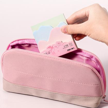 Бумага д/з на кл. осн. 115*80 мм "Deli" 20 л.*3 цв., ассорти пастель