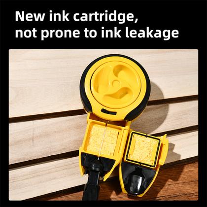 Шнур разметочный Deli YS DL23 15м, автоматический, желтый/черный