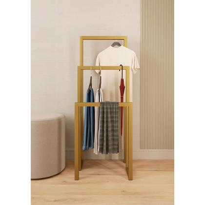 Вешалка напольная ALLERD 120 GEON, белый муар