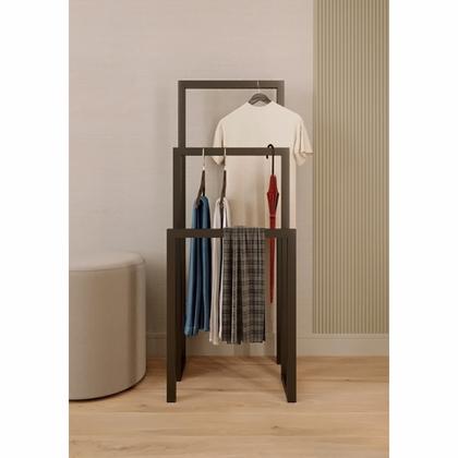 Вешалка напольная ALLERD 120 GEON, белый муар