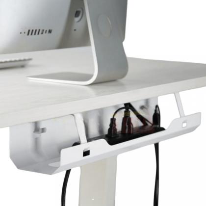 Кабель-канал горизонтальный Cable Tray WHITE, белый