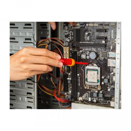 Отвертка диэлектрическая Deli YS EDL513060 PH2*60 мм