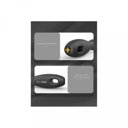 Отвертка Deli HS EHT1203 PH0*75 мм, Soft Touch, черный