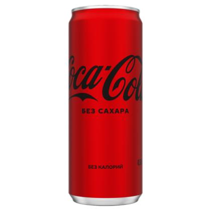Напиток "Coca-Cola Zero" 0,33 л., жестян. банка