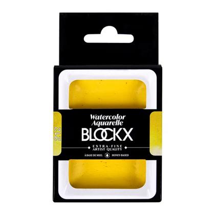 Краски акварельные "Blockx. Giant pan" 212 желтый Блокс, 18 мл., кювета