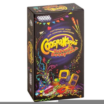 Игра настольная "Соображарий: Улётная вечеринка" 18+