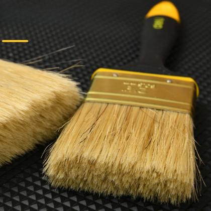 Кисть малярная плоская 0,8"-20 мм Deli YS EDL509132 пластиковая рукоятка, смешанная щетина