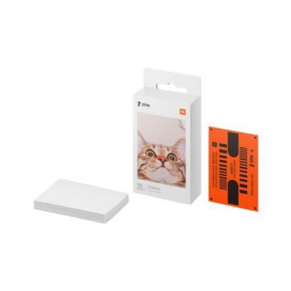 Бумага д/фотопринтера портативн. Xiaomi Mi Portable Photo Printer Paper 51*76 мм., 20 лист, (TEJ4019GL)