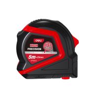 Рулетка Deli RS EDP5523 5 м х 25 мм, противоударный корпус, 2-стороняя шкала, магнит