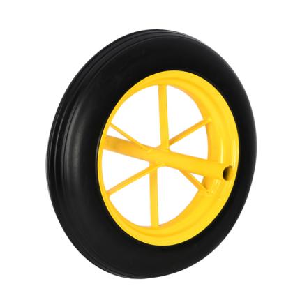 Колесо полиуретановое Deli YS EDL437065T 14"х4.00 
