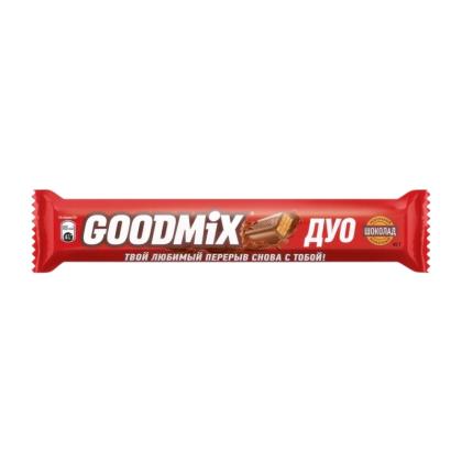 Шоколадный батончик "Goodmix. Original" 40 гр., молочный шоколад с хрустящей вафлей