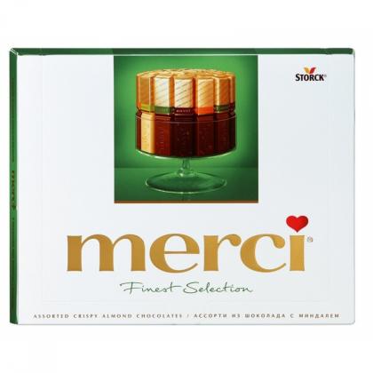 Конфеты "Merci Finest Selection" 400 гр., ассорти