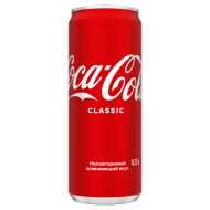 Напиток "Coca-Cola" 0,33 л., жестян. банка