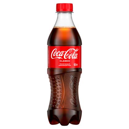 Напиток "Coca-Cola" 0,5 л., пласт. бутылка