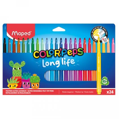 Фломастеры "Color Peps Long Life" 12 шт.