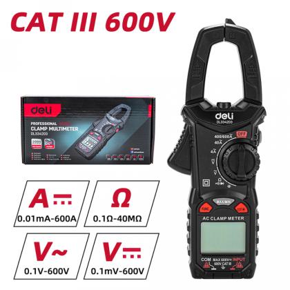 Токоизмерительные клещи Deli RS EDL334203
