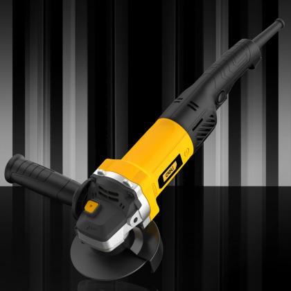 Шлифмашина угловая "Deli JM125-E3" сетевая, 1100 Вт, 125 мм, коробка, желтая