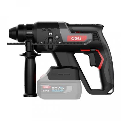 Перфоратор Deli RS EDE-DC20-2  аккум., без аккумуляторов и ЗУ, 20 В, 2 Дж