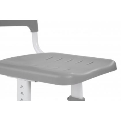 Комплект парта + стул трансформеры Cubby Botero Grey, серый
