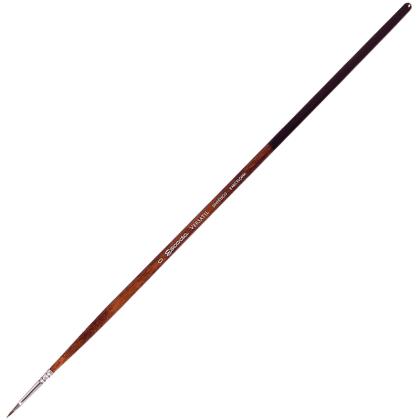 Кисть "Escoda Versatil Brush L/H " синтетика, темно-коричневый, плоская, №0