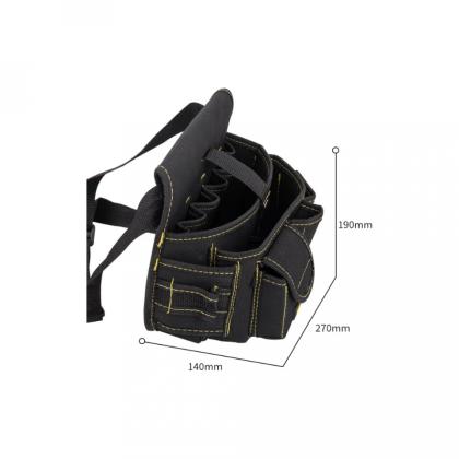 Сумка для инструментов поясная Deli YS EDL-P5 250*140*210 мм, ткань Oxford