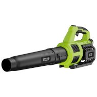 Воздуходувка Deli GS EDG012-1 аккум., бесщеточная, 20 В, 4Ач, коробка, черный/зеленый