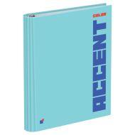 Тетрадь А5 160 л., клет. "Accent color" на кольцах, разноцветный