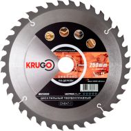 Диск пильный Krugo 250*30 мм, 36Т