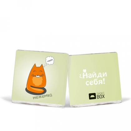 Шоколад молочный "Кватро. Котомания" 60 гр.