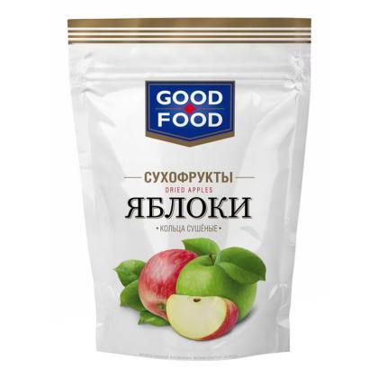 Сухофрукты "Good Food" 70 гр., яблоки кольца