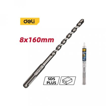 Бур по бетону Deli YS EDH-Y08160 8x160 мм, SDS-PLUS