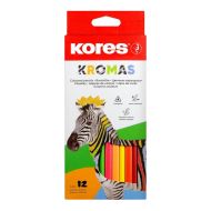 Цв. карандаши 12 шт. "Kromas" трехгран.