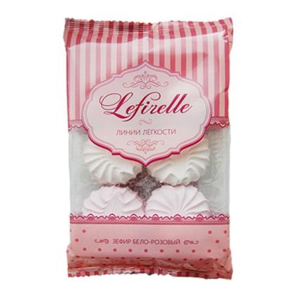 Зефир "Lefirelle" 230 гр., бело-розовый